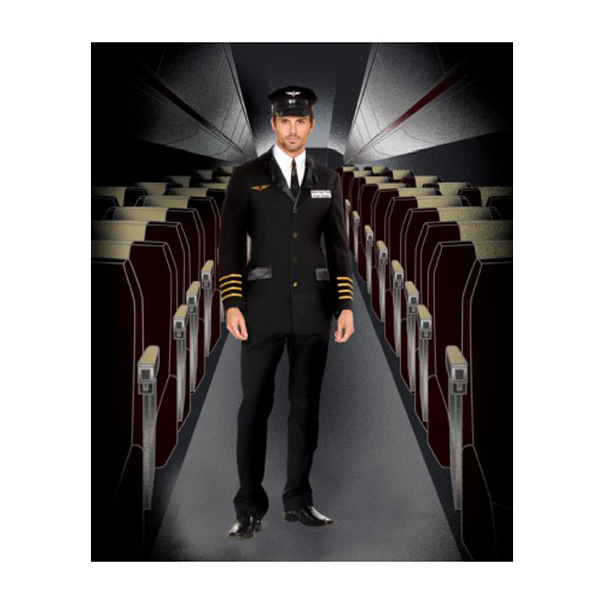 IMPORTATIONS JOLARSPECK INC Costumes Mile High Pilot Costume for Adults