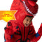 KROEGER Costumes Marvel Spider-man Spider-Rex Inflatable Costume for Kids, Blue and Red Jumpsuit 191726465799