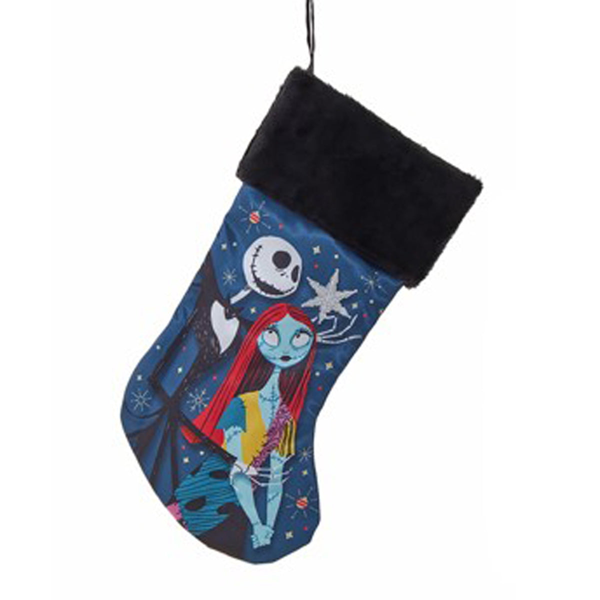 KURT S. ADLER INC Christmas Disney, The Nightmare Before Christmas, Jack and Sally Stocking, 19 Inches, 1 Count