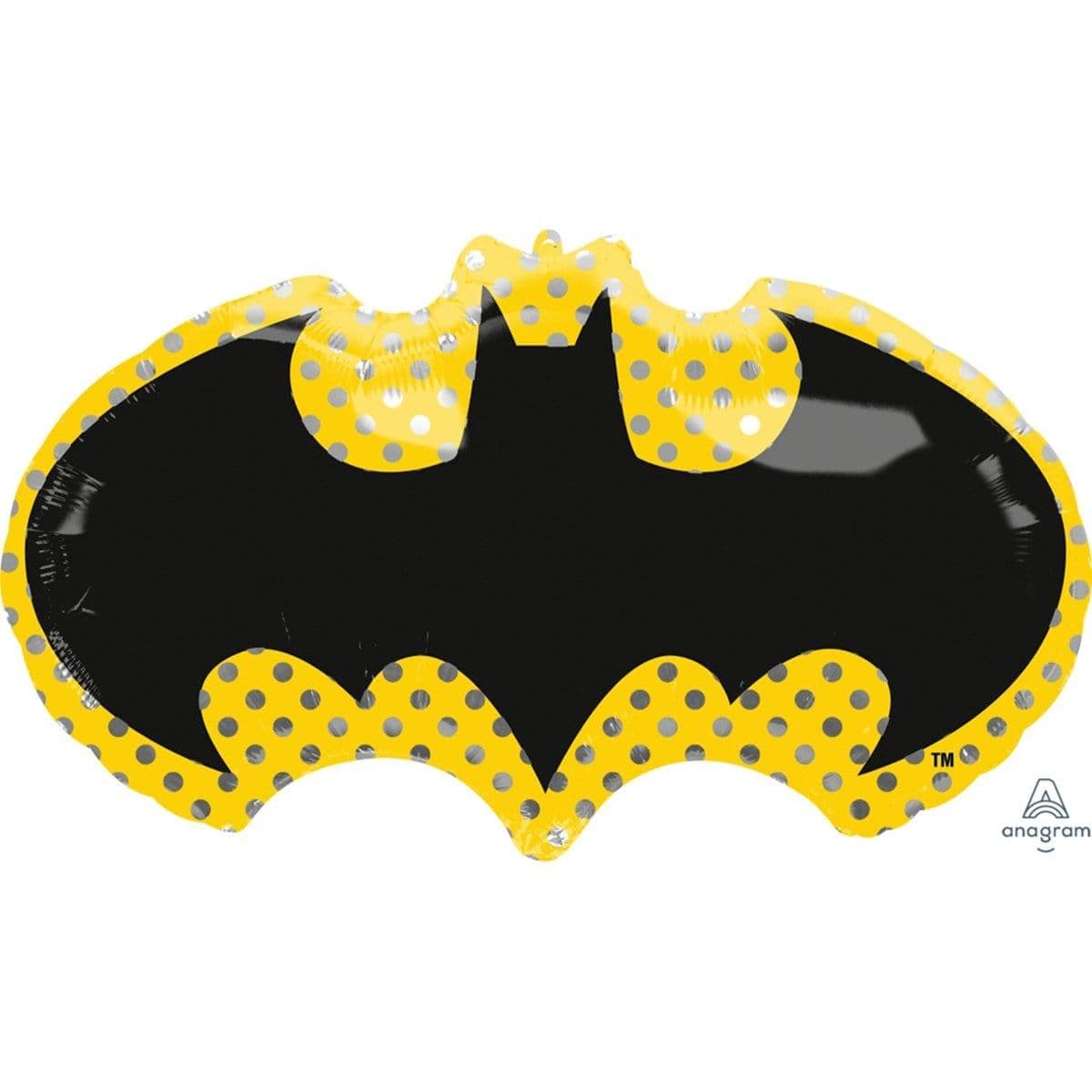 Buy Balloons Batman Emblem Supershape Balloon sold at Party Expert