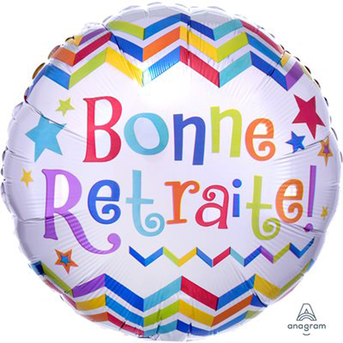 LE GROUPE BLC INTL INC Balloons Bonne Retraite Foil Balloon, 18 Inches 026635434799