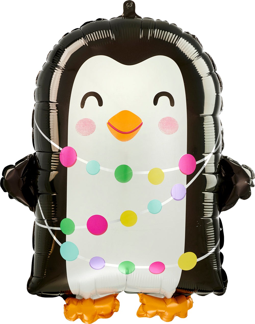 LE GROUPE BLC INTL INC Balloons Bright Holiday Penguin Supershape Balloon, 18 Inches