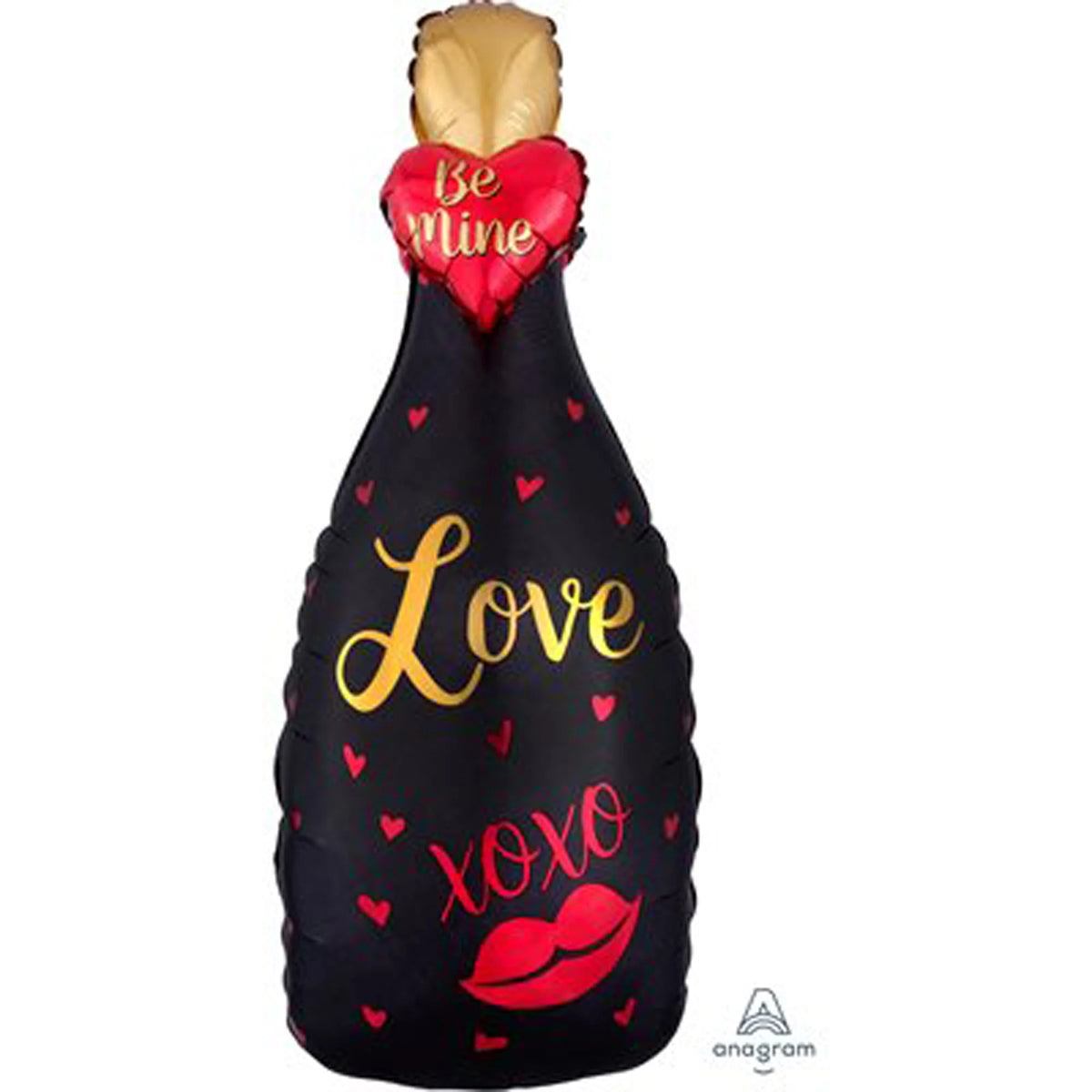 LE GROUPE BLC INTL INC Balloons Bubbly Love Supershape Foil Balloon, 1 Count