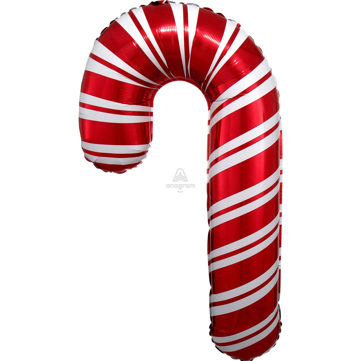 LE GROUPE BLC INTL INC Balloons Candy Cane Supershape Foil Balloon, 37 Inches, 1 Count 026635146739