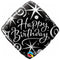 Buy Balloons Elegant Happy Birthday Foil Balloon, 18 Inches sold at Party Expert