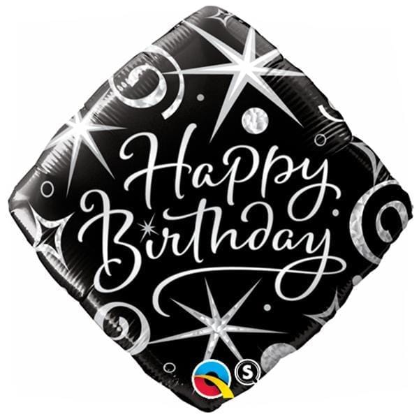 Buy Balloons Elegant Happy Birthday Foil Balloon, 18 Inches sold at Party Expert