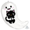 Buy Balloons Ghost with Cat Foil Balloon, 18 Inches sold at Party Expert