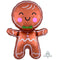 Buy Balloons Gingerbread Man Sueprshape Balloon sold at Party Expert