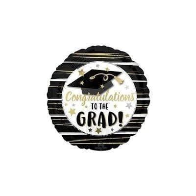 LE GROUPE BLC INTL INC Balloons Graduation Foil Balloon "Congratulations to the Grad!", 18 in