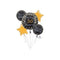 LE GROUPE BLC INTL INC Balloons Happy Birthday Balloon Bouquet, Helium Inflation not Included, 5 Count