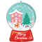 LE GROUPE BLC INTL INC Balloons Nostalgic Wonderland Snow Globe Supershape Balloon, 27 Inches