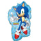 LE GROUPE BLC INTL INC Balloons Sonic the Hedgehog Supershape Foil Balloon, 30 in, Blue