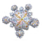 Buy Balloons Holographic Snowflake Supershape Balloon sold at Party Expert