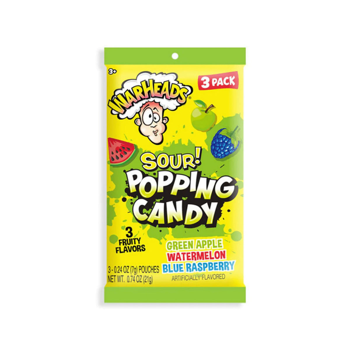 LEESE ENTERPRISES Impulse Buying Warheads Sour Popping Candy, 1 Count