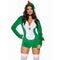 LEG AVENUE/SKU DISTRIBUTORS INC Costumes Super Dino Sexy Costume for Adults, Green Romper