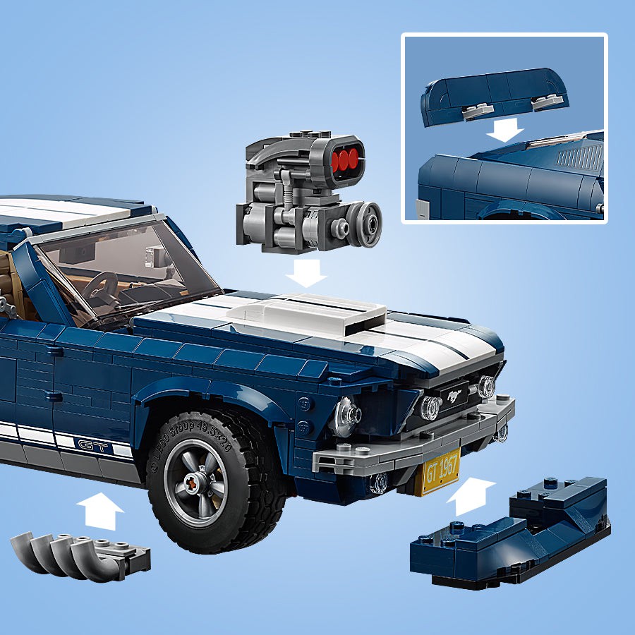 Creator Expert: Ford Mustang outlet 1471pcs Ages 16+