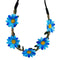 Buy Theme Party Blue Flower Headband for Adults sold at Party Expert