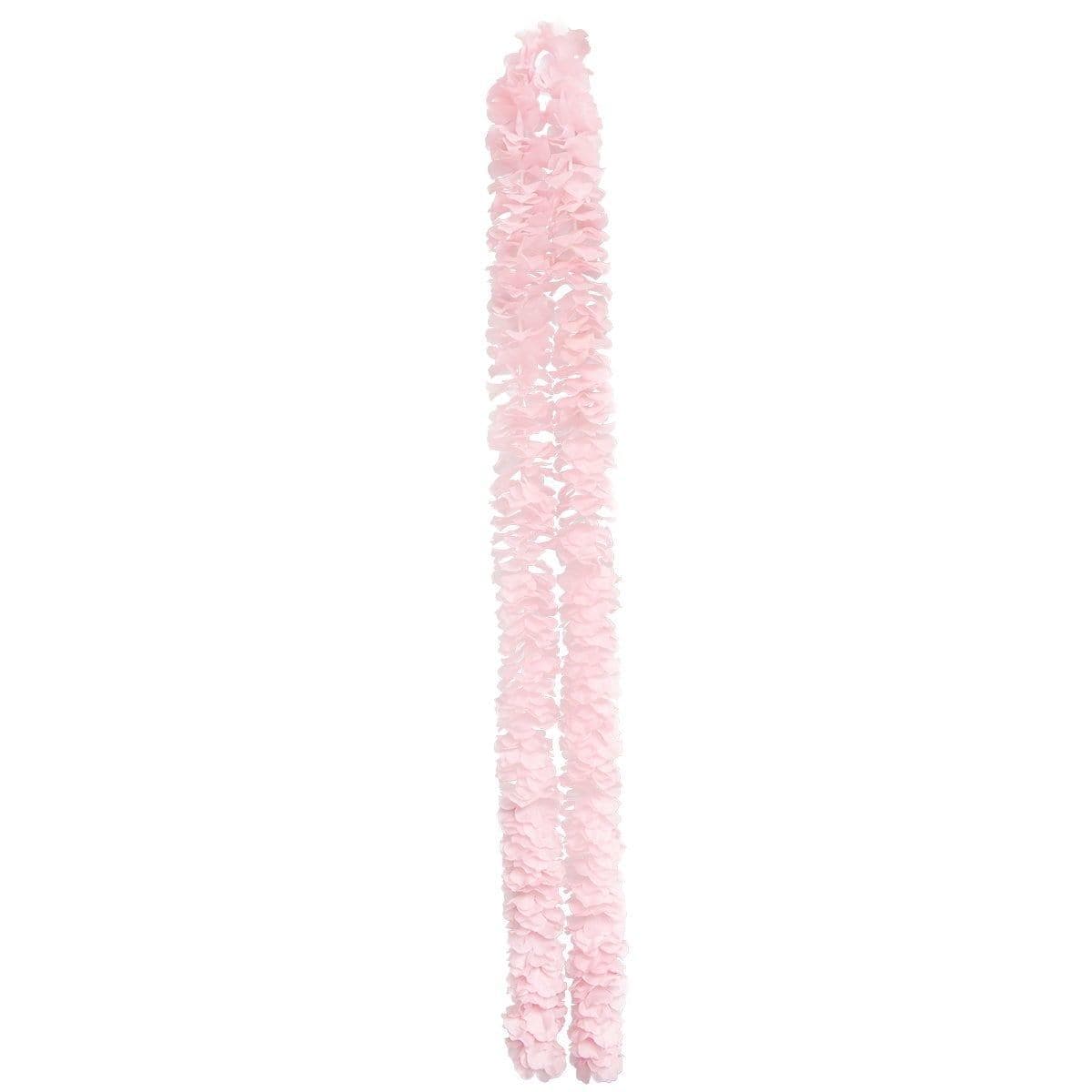 Buy Theme Party Pink Pastel Flower Garland, 7 Feet sold at Party Expert