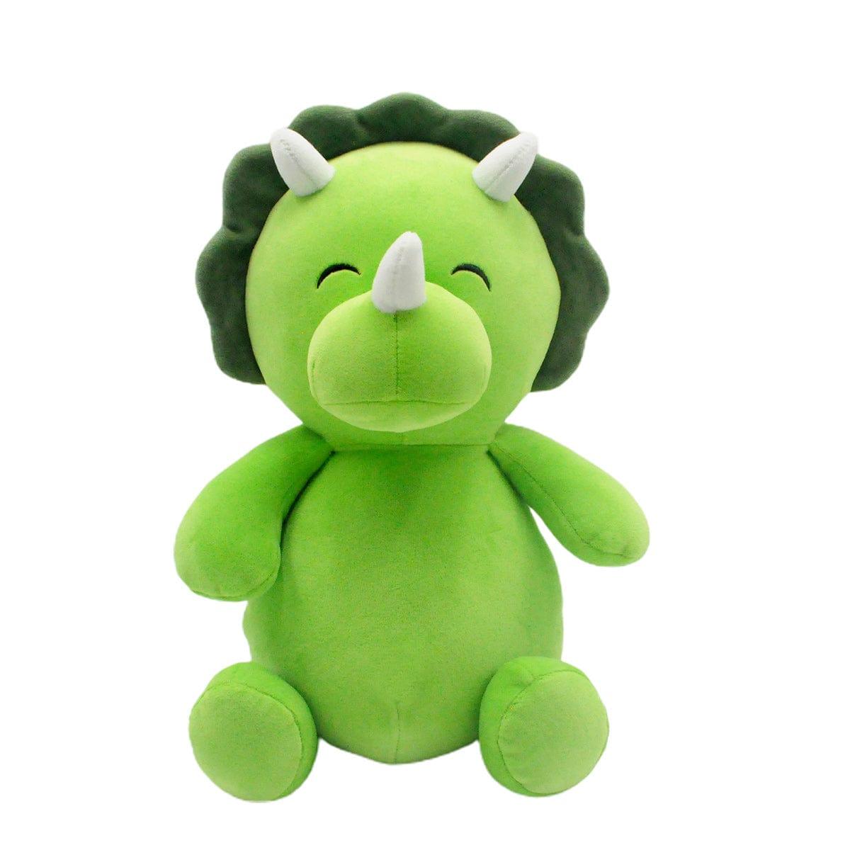 LINZY TOYS INC. Plushes Smoochy Sitting Dino Plush, 12 in, Green