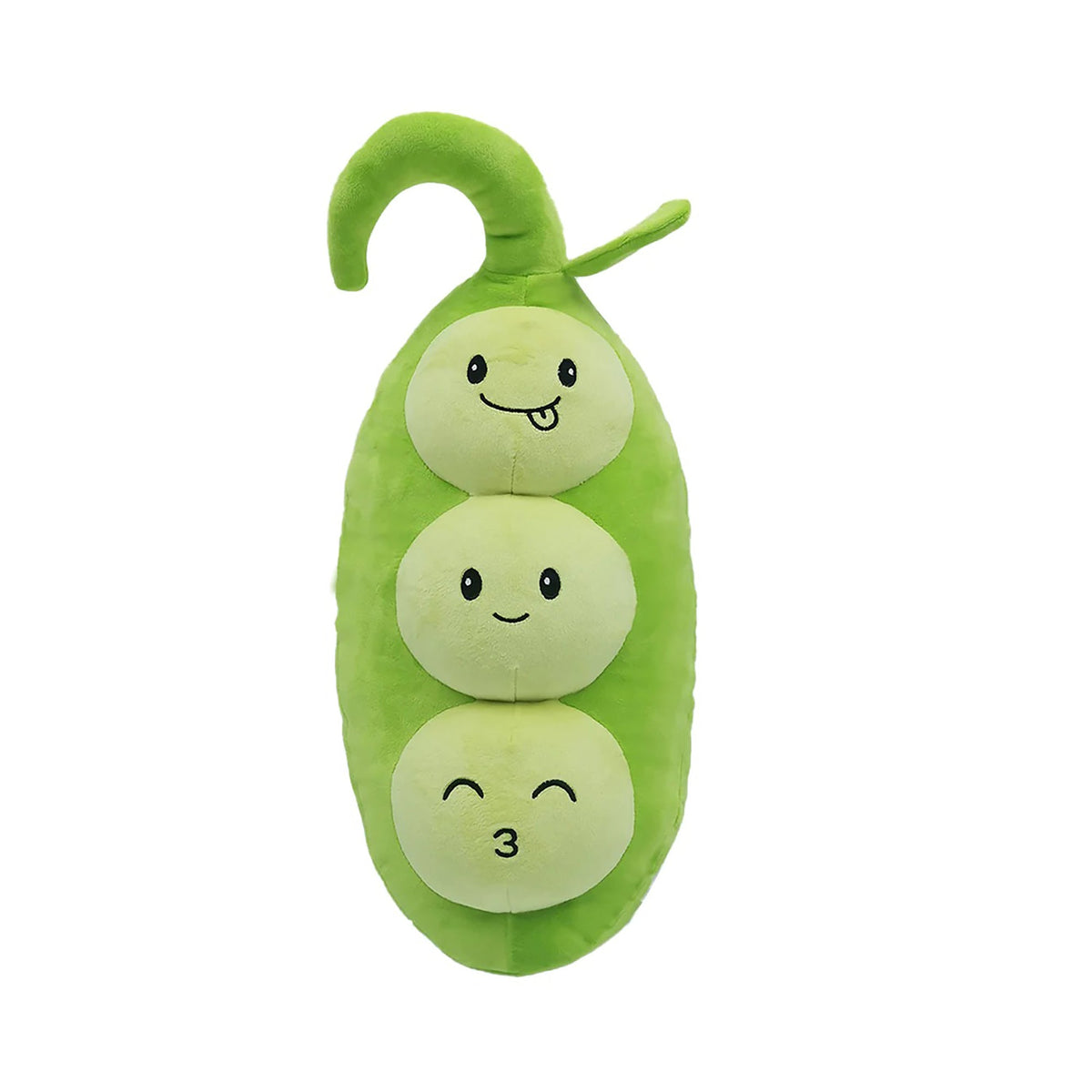 LINZY TOYS INC. Plushes Yum Yum Smoochy Peas Plush, 15 Inches, 1 Count 62692PEAS