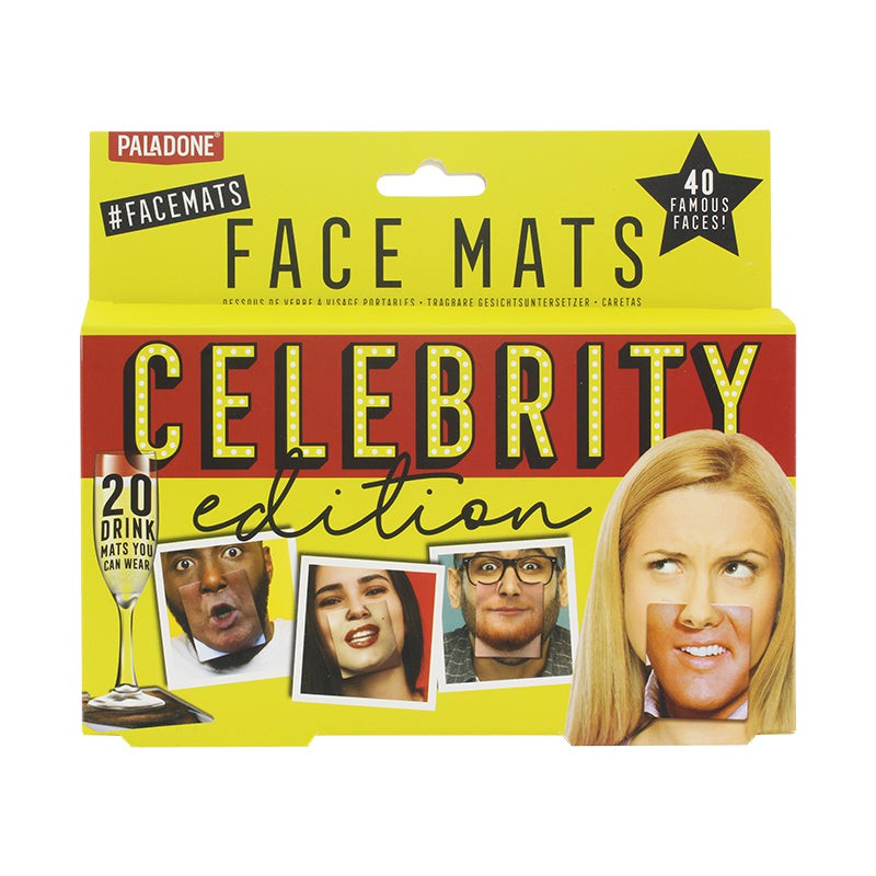 PALADONE PRODUCTS INC. Novelties Celebrity Face Coasters 5055964744595