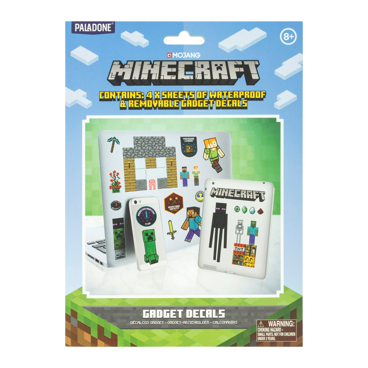 PALADONE PRODUCTS INC. Novelties Minecraft Gadget Decals 5055964756970