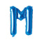 Buy Balloons Blue Letter M Foil Balloon, 16 Inches sold at Party Expert