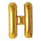 Buy Balloons Gold Letter H Foil Balloon, 34 Inches sold at Party Expert