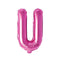 Buy Balloons Pink Letter U Foil Balloon, 16 Inches sold at Party Expert