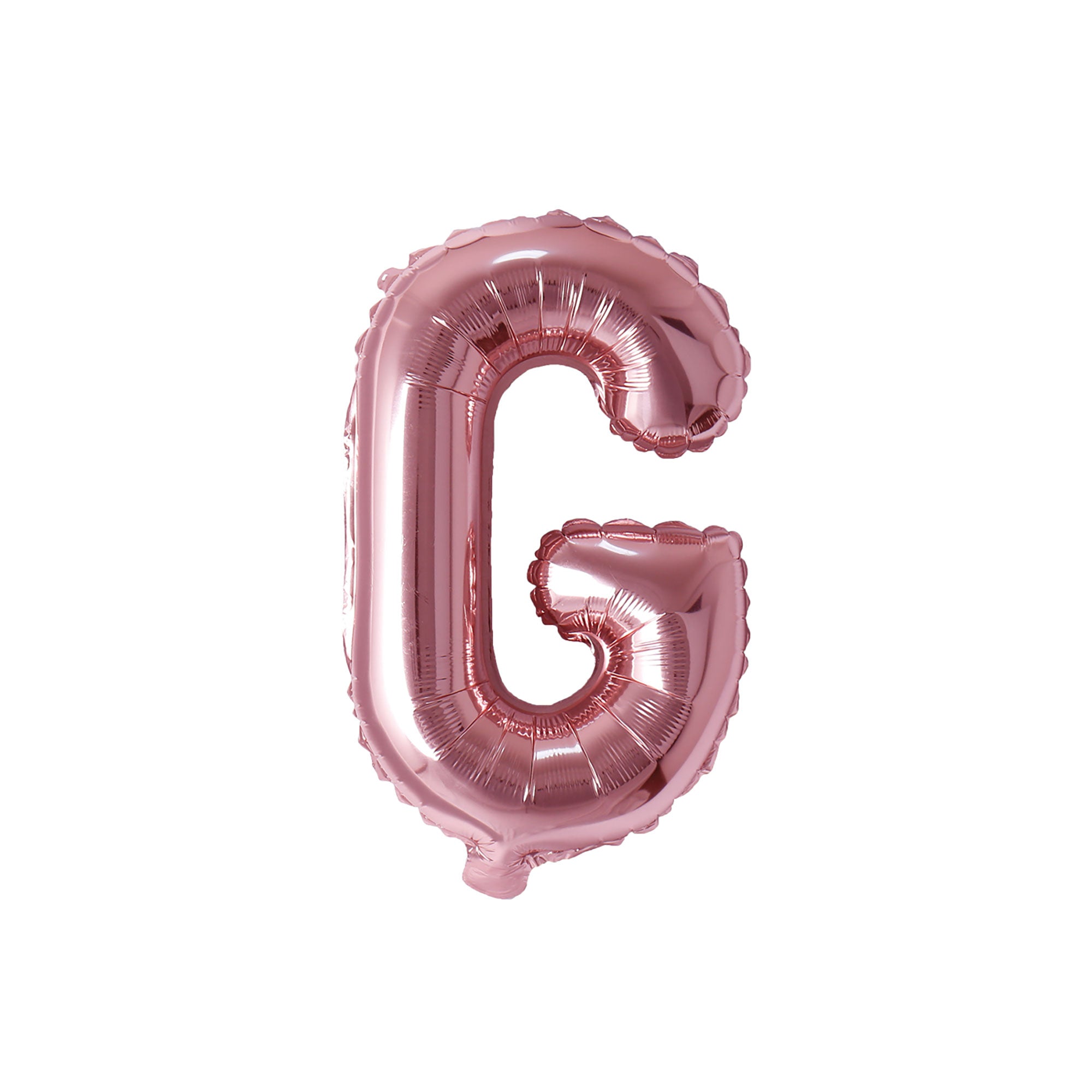 Rose Gold Letter G Foil Balloon, 16 Inches | Party Expert