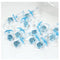 Buy Baby Shower Small blue plastic pacifiers 2.5 inches, 12 per package sold at Party Expert