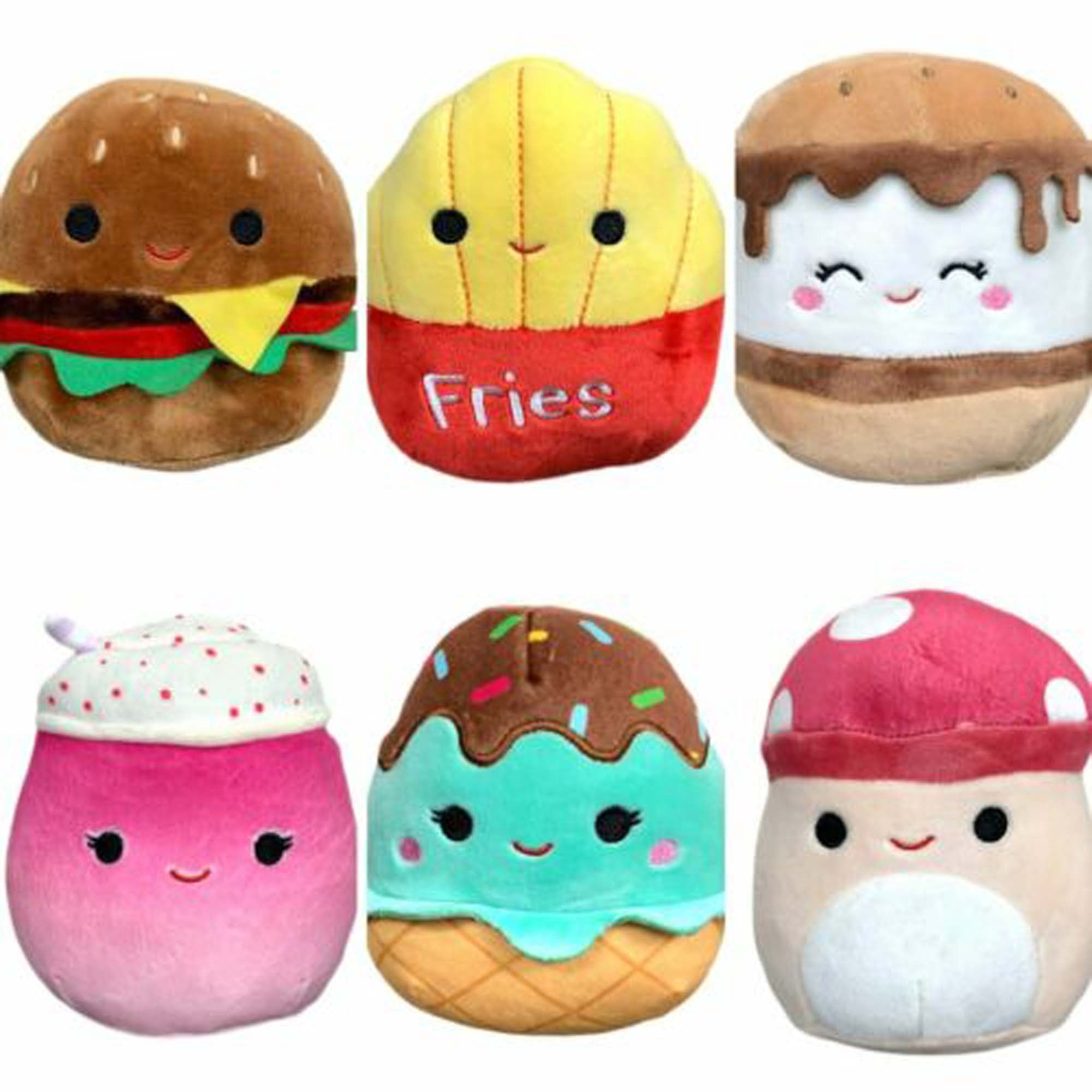 Food Squishmallow Plush, 14 Inches, Assortment | Party Expert