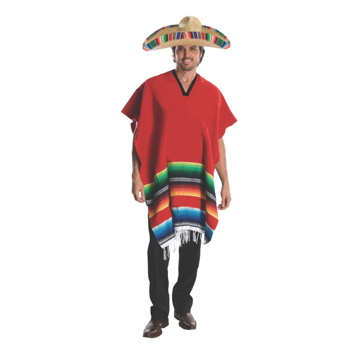 RUBIES II (Ruby Slipper Sales) Costumes Mexican Serape Costume for Adults 883028058006