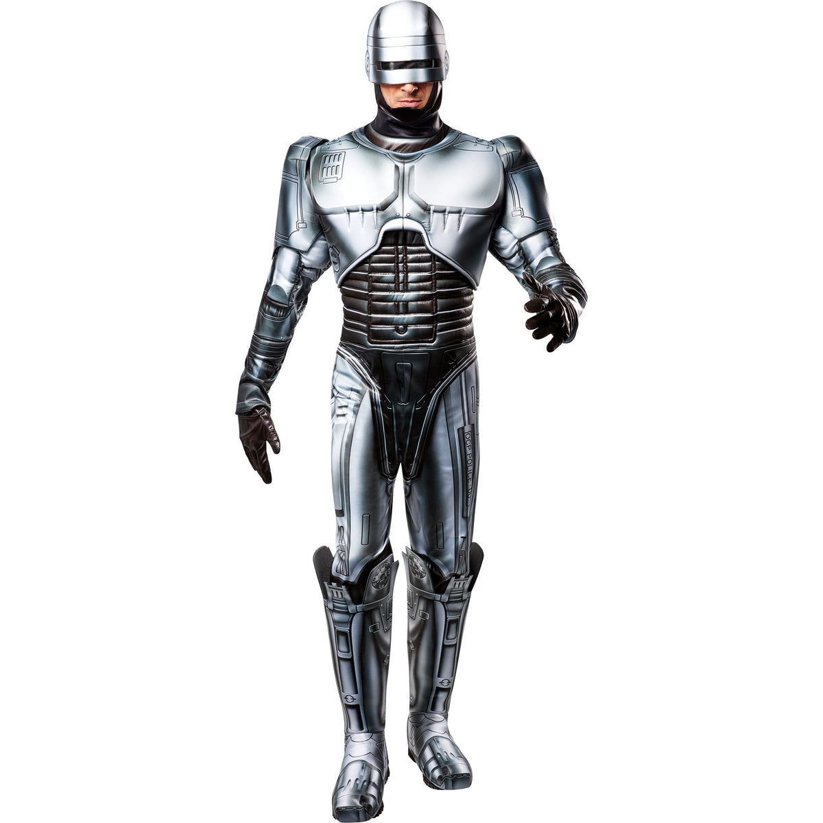 RUBIES II (Ruby Slipper Sales) Costumes Robocop Deluxe Costume for Adults, Grey Jumpsuit