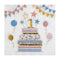 SANTEX 1st Birthday Pastel 1st Birthday Beverage Napkins, 20 Count