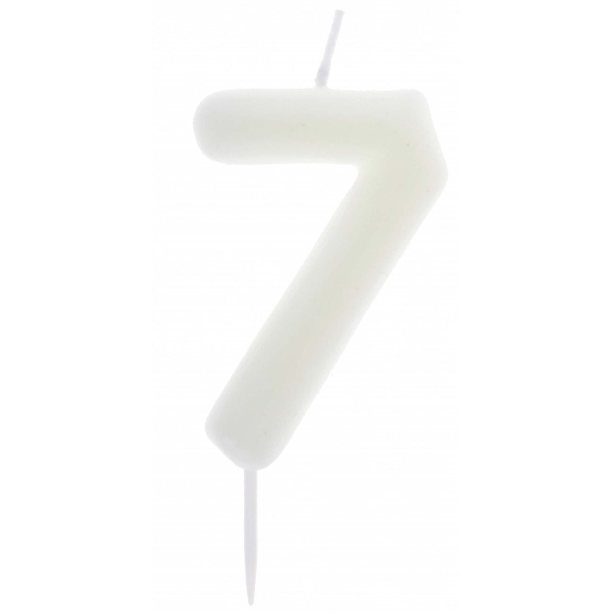 SANTEX Cake Supplies Number 7 Birthday Candle, Phosphorescent 3660380077411