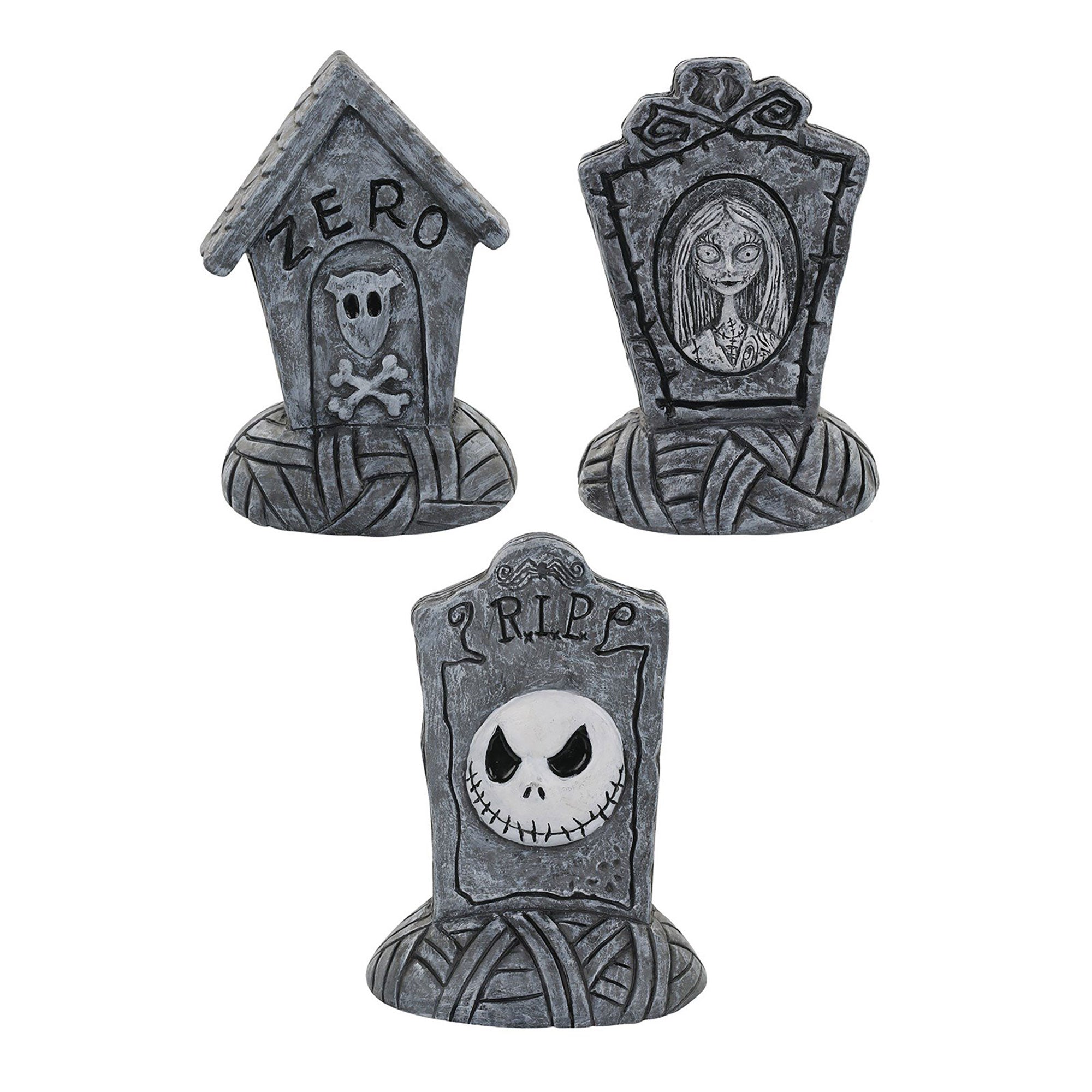 Disney Nightmare Before Christmas, Mini Tombstones 