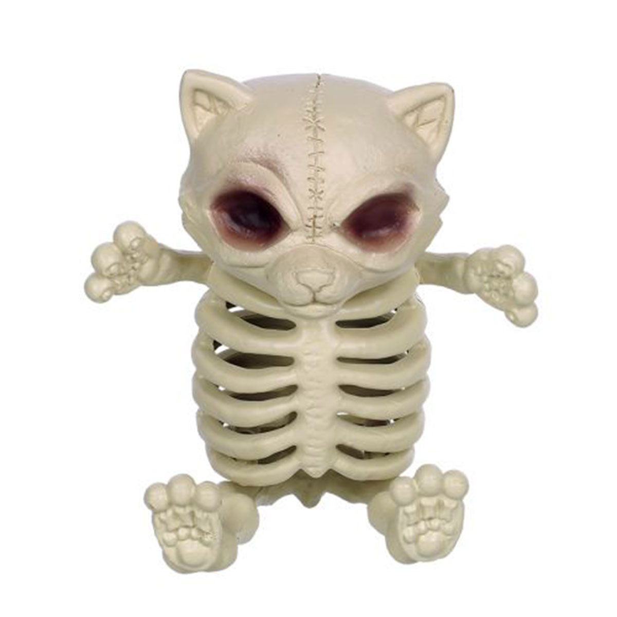 SEASONS HK USA INC Halloween Kitty Skeleton Bones, 5.5 Inches 190842828655