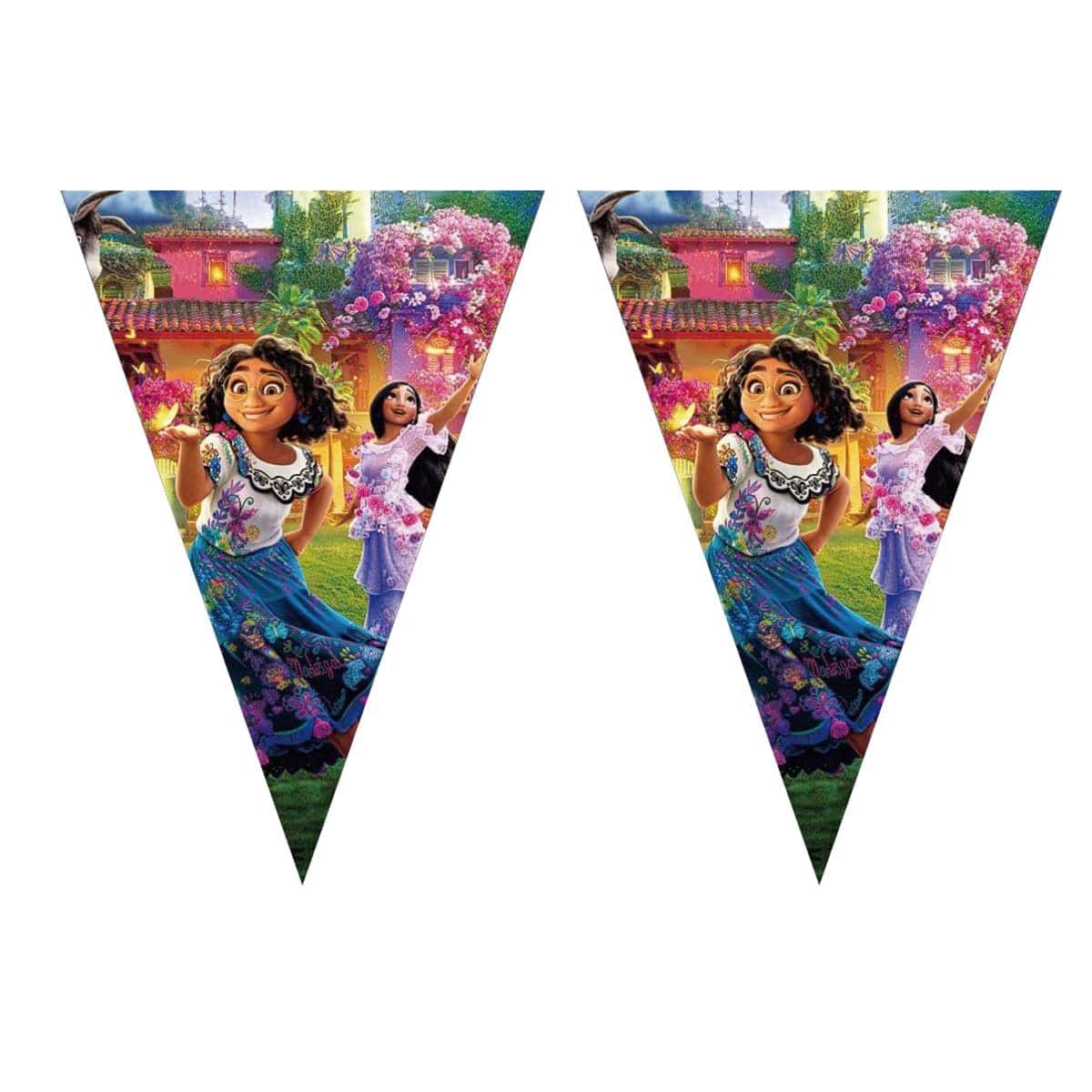 Shaoxing Keqiao Chengyou Textile Co.,Ltd Kids Birthday Disney Encanto Birthday Party Pennant Banner