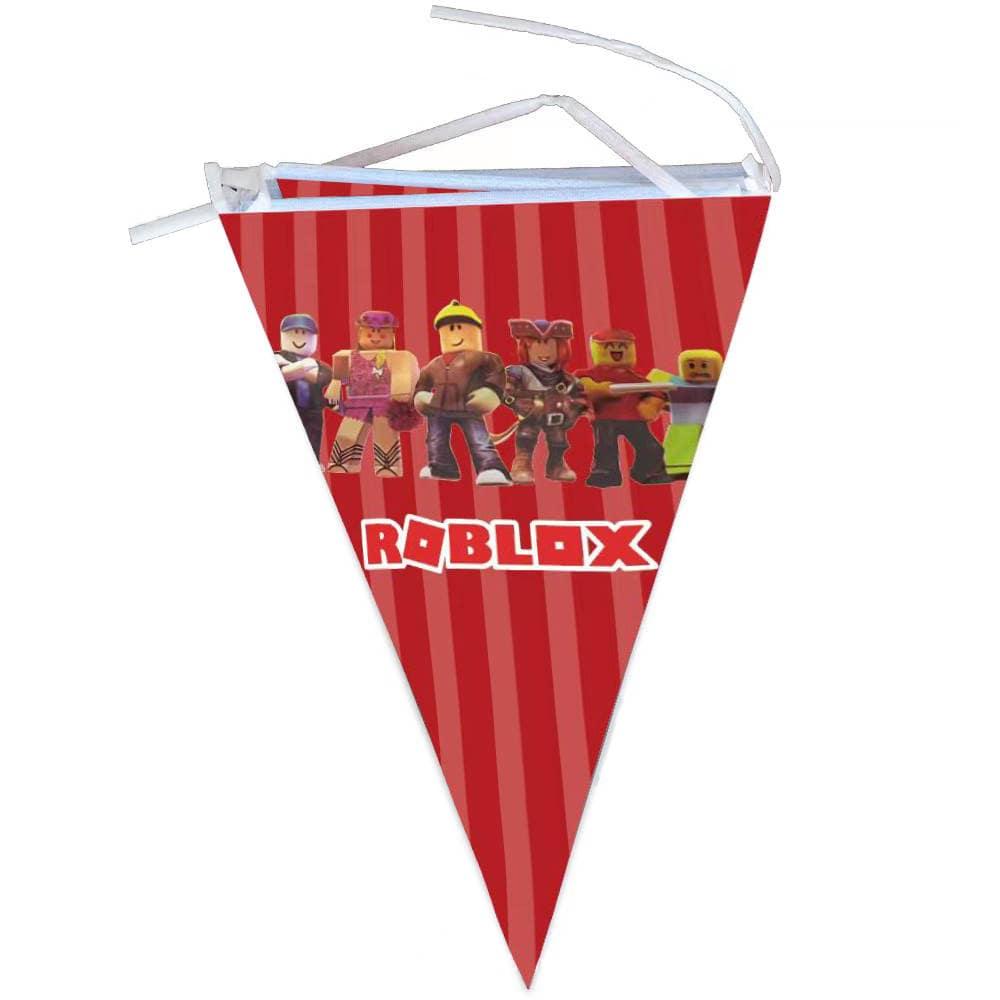 Roblox Pennant Birthday Banner 90 In Party Supplies Party Expert