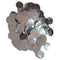 Buy Balloons Silver Metallic Circle Confetti sold at Party Expert