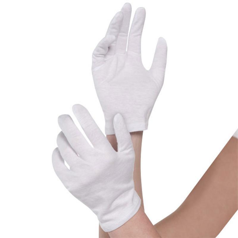 White Cotton Gloves for Adults | Party Expert