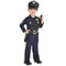 SUIT YOURSELF COSTUME CO. Costumes Police Officer Costume for Toddlers, Blue Jumpsuit with Gold Accent 013051824945