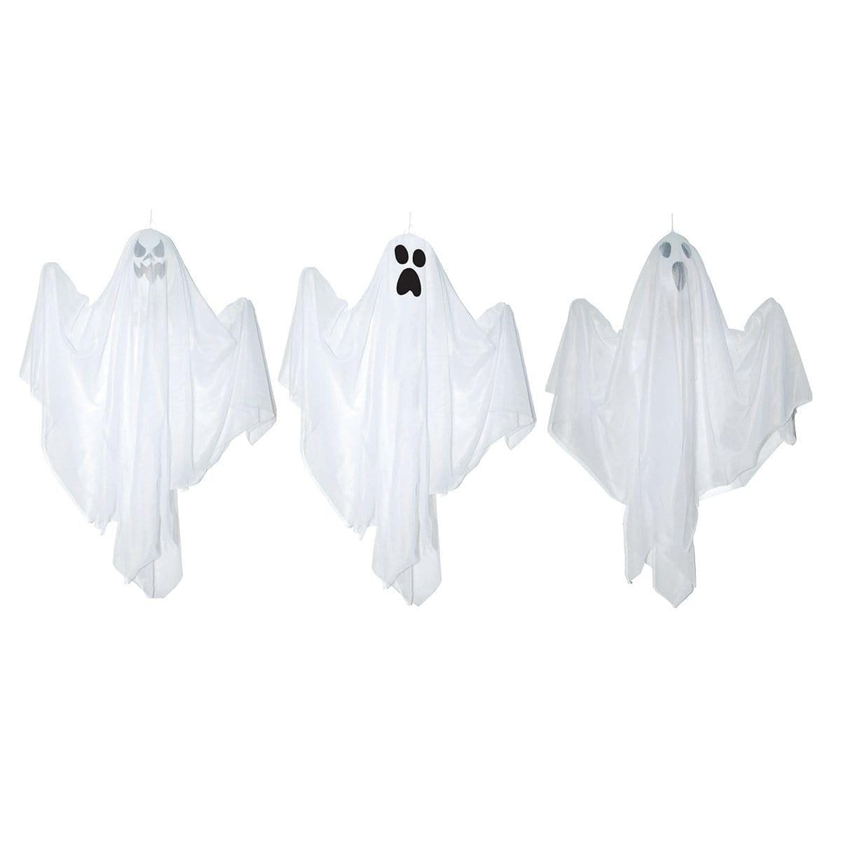 Hanging Ghost, 18 Inches, Assortment, 1 Count | Party Expert