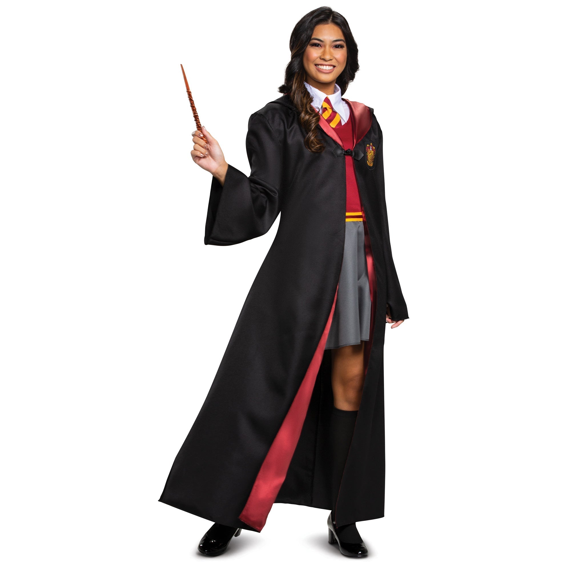 Harry Potter Hermione Granger Costume classique pour fille, noir et rouge,  taille L (10-12 ans) : : Jeux et Jouets