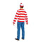 Buy Costumes Waldo Classic Costume for Adults, Where's Waldo sold at Party Expert