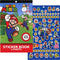 Buy Kids Birthday Super Mario sticker pad sold at Party Expert