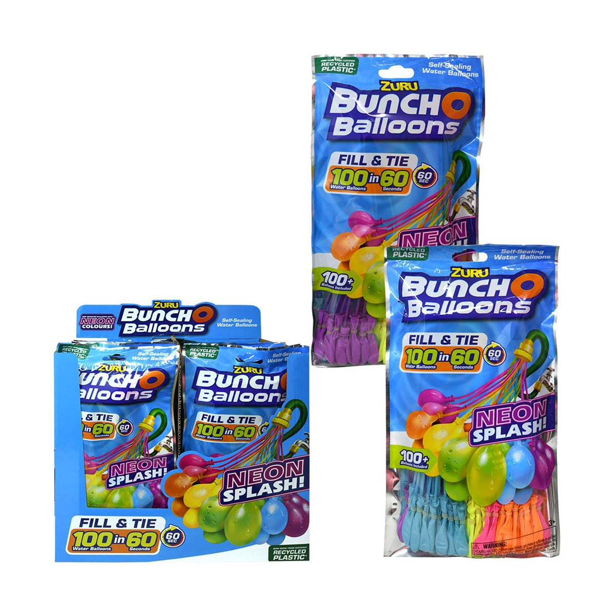 U.P.D. INC Summer Bunch O Balloons, 3 Count 193052032829