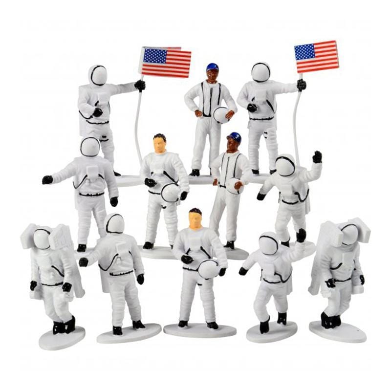 Buy Kids Birthday Astronaut figurines, 12 per package sold at Party Expert