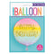 UNIQUE PARTY FAVORS Balloons Happy Birthday Round Foil Balloon, Pastel & Gold, 18 Inches, 1 Count 011179549818